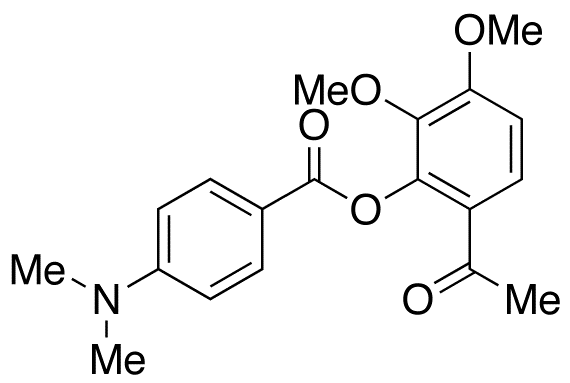 4-(Dimethylamino)benzoic Acid 6-Acetyl-2,3-dimethoxyphenyl Ester