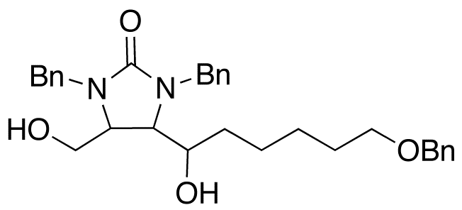 4-(Hydroxymethyl)-5-(1,6-dihydroxyhexyl)-1,3-dibenzyl-2-imidazolidinone Benzyl Ether