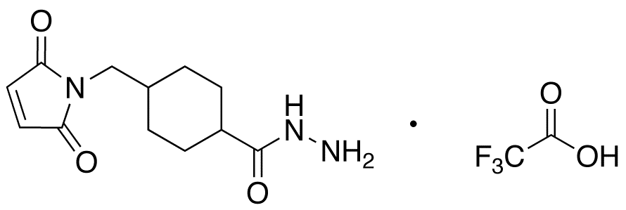 4-(Maleimidomethyl)cyclohexane-1-carboxyl-hydrazide, Trifluoroacetic Acid Salt