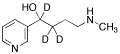 4-(Methylamino)-1-(3-pyridyl)-1-butanol-d3