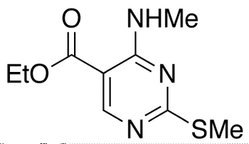 4-(Methylamino)-2-(methylthio)pyrimidine-5-carboxylic Acid Ethyl Ester