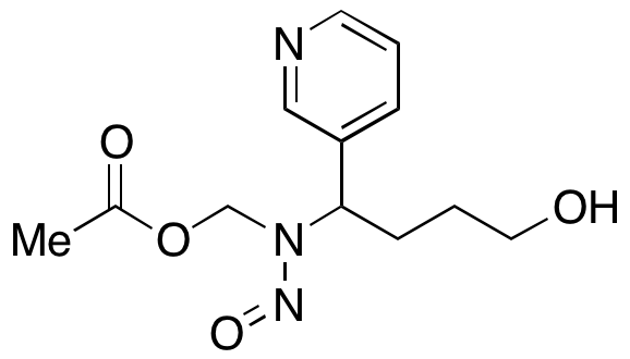 4-(N-Acetoxymethyl-N-nitrosamino)-4-(3-pyridyl)butan-1-ol