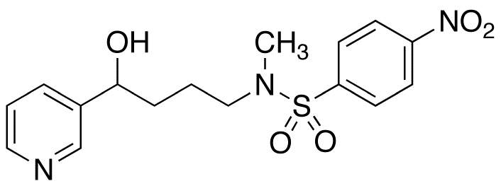 4-(N-Methyl-N-4’-Nitrobenzenesulfonyl-amino)-1-(3-pyridyl)-1-butanol