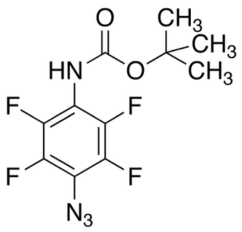 4-(N-tert-Butoxycarbonylamino)tetrafluorophenylazide