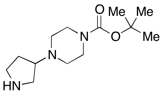 4-(Pyrrolidin-3-yl)piperazine-1-carboxylic Acid tert-Butyl Ester