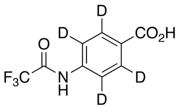 4-(Trifluoroacetylamino)benzoic Acid-d4