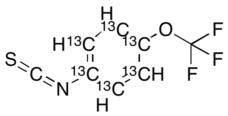 4-(Trifluoromethoxy)phenyl Isothiocyanate-13C6