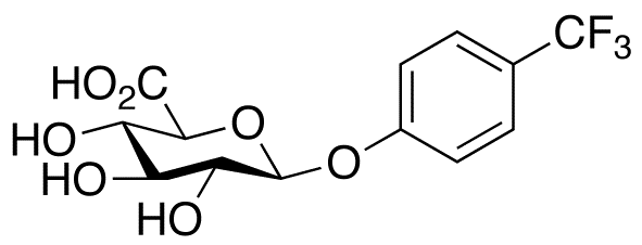 4-(Trifluoromethyl)phenyl β-D-Glucopyranosiduronic Acid