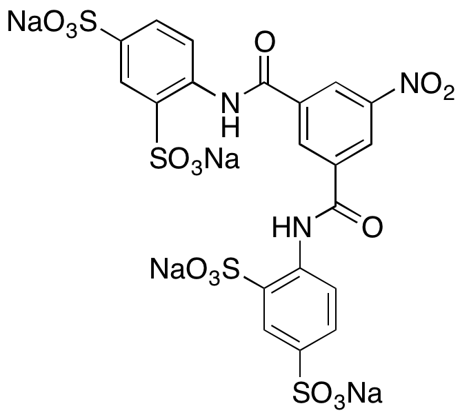 4,4’-[(5-Nitro-1,3-phenylene)bis(carbonylimino)]bis-1,3-Benzenedisulfonic Acid Tetrasodium Salt