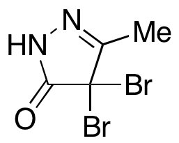 4,4-Dibromo-2,4-dihydro-5-methyl-3H-pyrazol-3-one