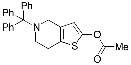 4,5,6,7-Tetrahydro-5-(triphenylmethyl)thieno[3,2-c]pyridin-2-ol 2-Acetate