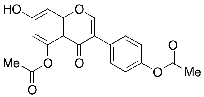 4’,5,7-Trihydroxyisoflavone 4’,5’-Diacetate