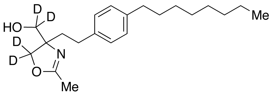 4,5-Dihydro-2-methyl-4-[2-(4-octylphenyl)ethyl]-4-oxazolemethanol-d4