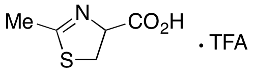 4,5-Dihydro-2-methyl-4-thiazolecarboxylic Acid TFA Salt