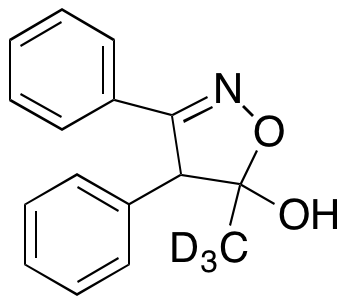 4,5-Dihydro-5-methyl-d3-3,4-diphenyl-5-isoxazolol