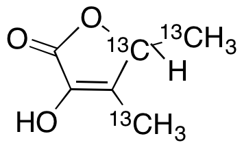 4,5-Dimethyl-3-hydroxy-2(5H)-furanone-13C3