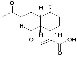 4,5-Dioxo-4,5-seco-11(13)-cadinen-12-oic acid