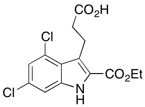 4,6-Dichloro-2-(ethoxycarbonyl)-1H-Indole-3-propanoic Acid