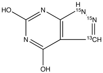 4,6-Dihydroxypyrazolo[3,4-d]pyrimidine-13C,15N2