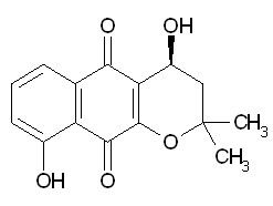 4,9-Dihydroxy-alpha-lapachone