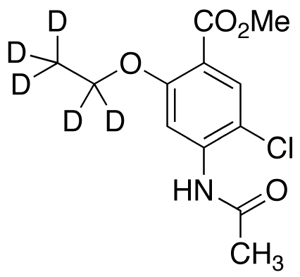 4-Acetamido-5-chloro-2-ethoxy-benzoic Acid Methyl Ester-d5