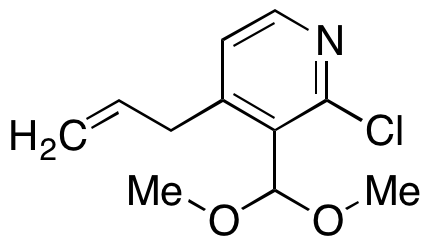 4-Allyl-2-chloro-3-(dimethoxymethyl)pyridine