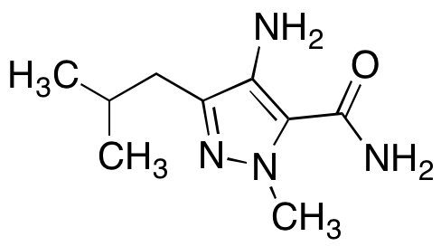 4-Amino-1-methyl-3-(2-methylpropyl)-1H-pyrazole-5-carboxamide