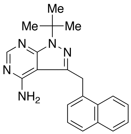 4-Amino-1-tert-butyl-3-(1’-naphthylmethyl)pyrazolo[3,4-d]pyrimidine