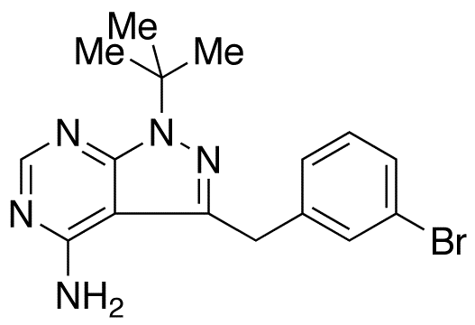 4-Amino-1-tert-butyl-3-(3-bromobenzyl)pyrazolo[3,4-d]pyrimidine