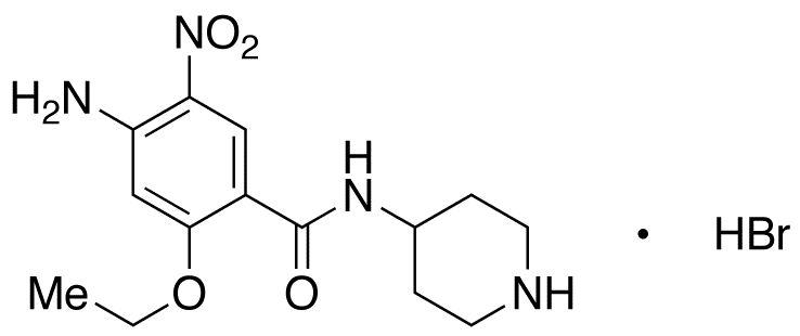 4-Amino-2-ethoxy-5-nitro-N-4-piperidinyl-benzamide Hydrobromide