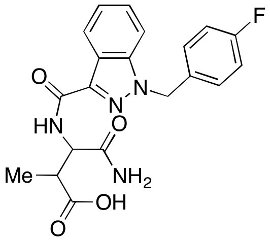 4-Amino-3-(1-(4-fluorobenzyl)-1H-indazole-3-carboxamido)-2-methyl-4-oxobutanoic Acid