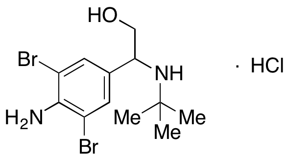 4-Amino-3,5-dibromo-β-[(1,1-dimethylethyl)amino]benzeneethanol Hydrochloride