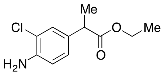 4-Amino-3-chloro-hydratropic Acid Ethyl Ester