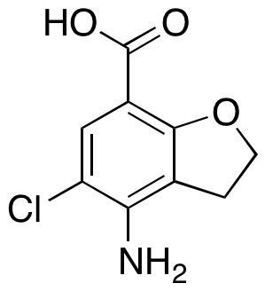 4-Amino-5-chloro-2,3-dihydro-7-benzofurancarboxylic Acid