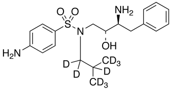 4-Amino-N-((2R,3S)-3-amino-2-hydroxy-4-phenylbutyl)-N-(isobutyl-d9)benzenesulfonamide