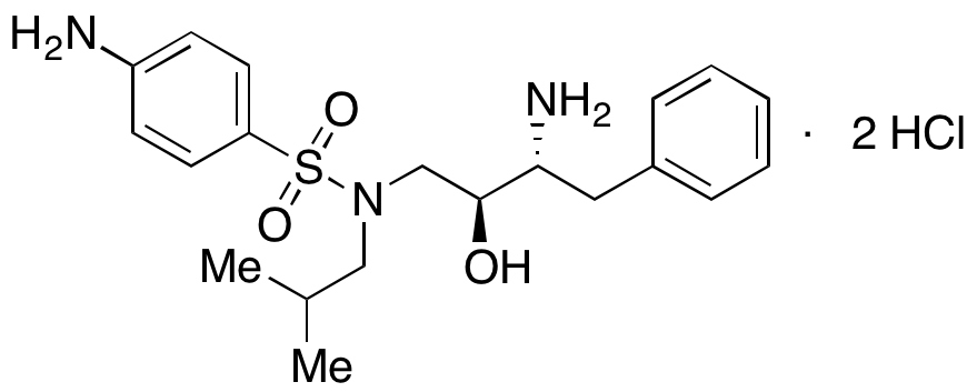 4-Amino-N-((2S,3R)-3-amino-2-hydroxy-4-phenylbutyl)-N-isobutylbenzenesulfonamide Dihydrochloride