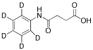 4-Anilino-4-oxobutanoic Acid-d5