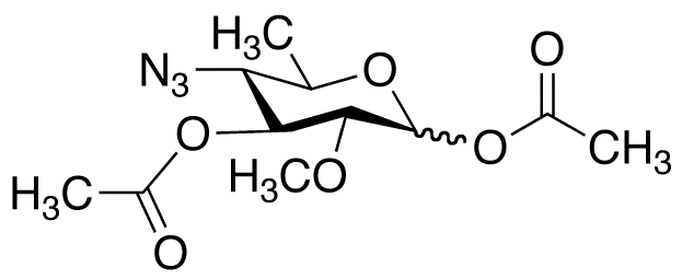 4-Azido-4,6-dideoxy-2-O-methyl-1,3-O-diacetyl-D-glucopyranose