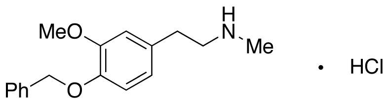 4-Benzyloxy-3-methoxy-N-methylphenethylamine Hydrochloride