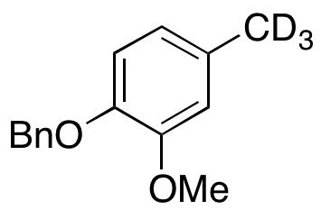 4-Benzyloxy-3-methoxy-toluene-d3