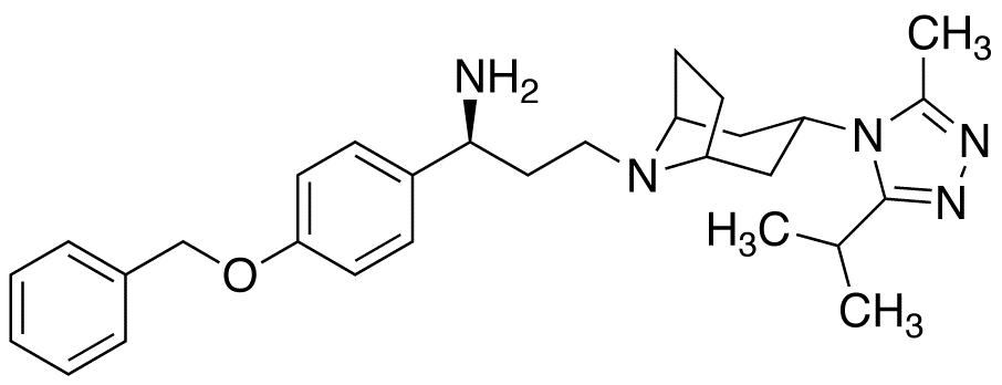 4-Benzyloxyphenyl N-Des1-(4,4-difluorocyclohexanecarbonyl) Maraviroc