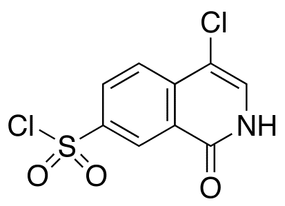 4-Chloro-1-hydroxy-7-isoquinolinesulfonyl Chloride