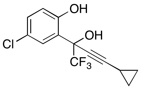 4-Chloro-2-(4-cyclopropyl-1,1,1-trifluoro-2-hydroxybut-3-yn-2-yl)phenol