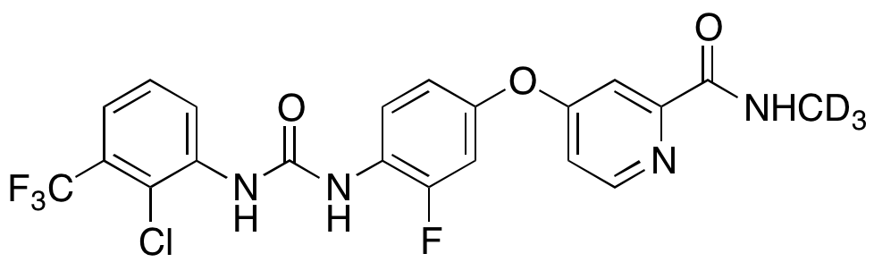 4-Dechloro-2-chloro-Regorafenib-d3