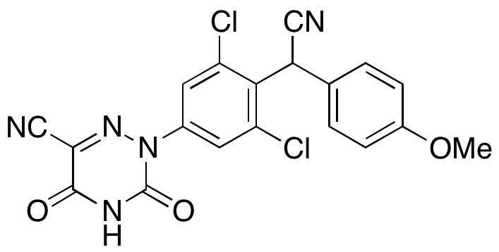 4-Dechloro-4-hydroxy Diclazuril Methyl Ester 6-Carbonitrile