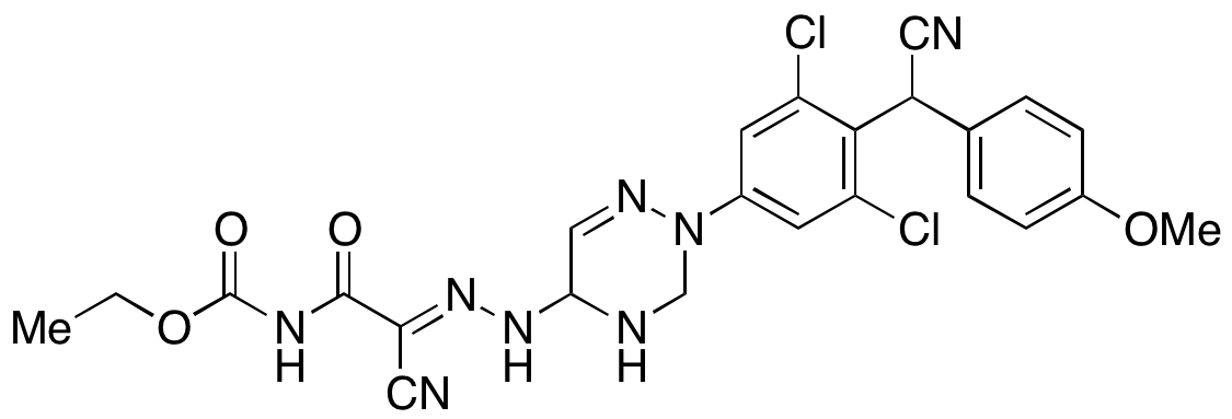 4-Dechloro-4-hydroxy Diclazuril Methyl Ester Ethyl 5-[(2-Cyano-2-hydrazonoacetyl)carbamate