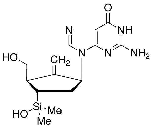 4-Dehydroxy-4-dimethylhydroxysilyl Entecavir