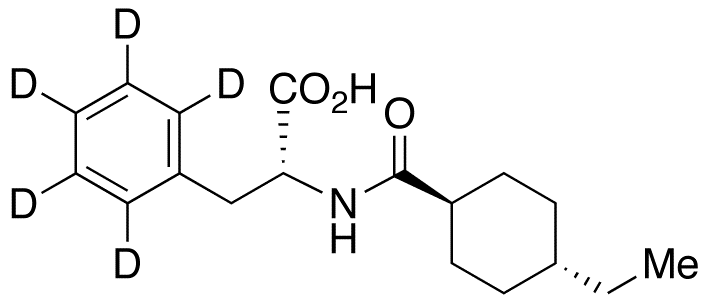 4-Desisopropyl-4-ethyl Nateglinide-d5