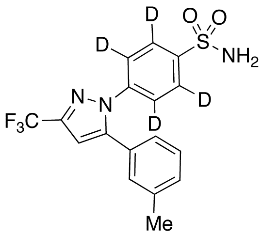 4-Desmethyl-3-methyl Celecoxib-d4