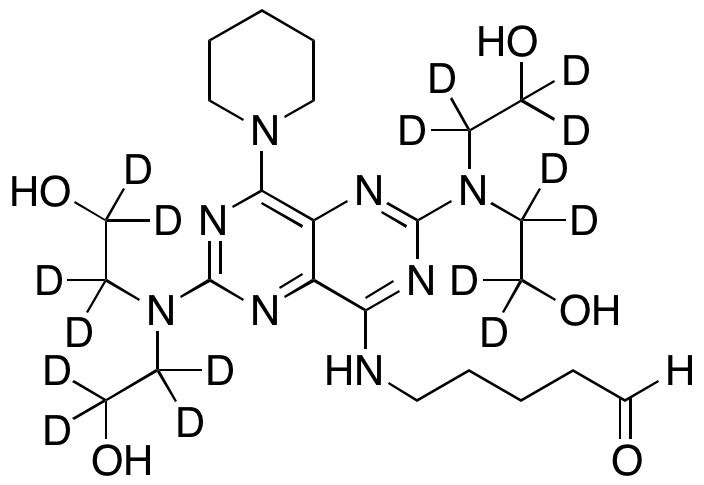 4-Despiperidinyl-4-(5-oxopentylamino) Dipyridamole-d16